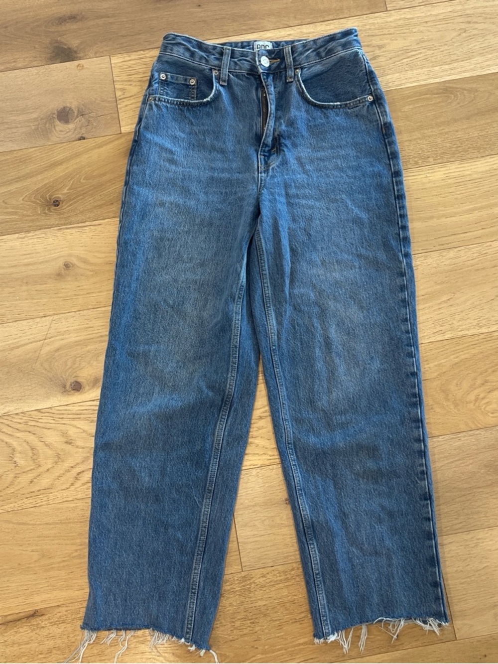 BDG women’s Blue Straight-Leg Jeans